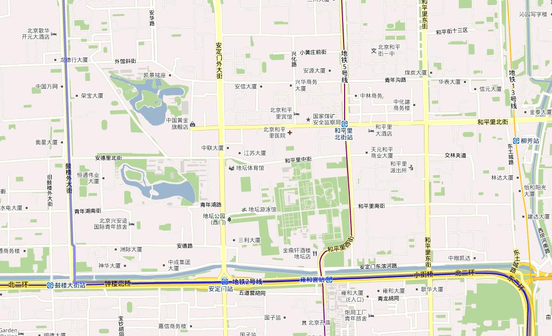 奥林匹克森林公园 二环 - 鼓楼外大街.JPG