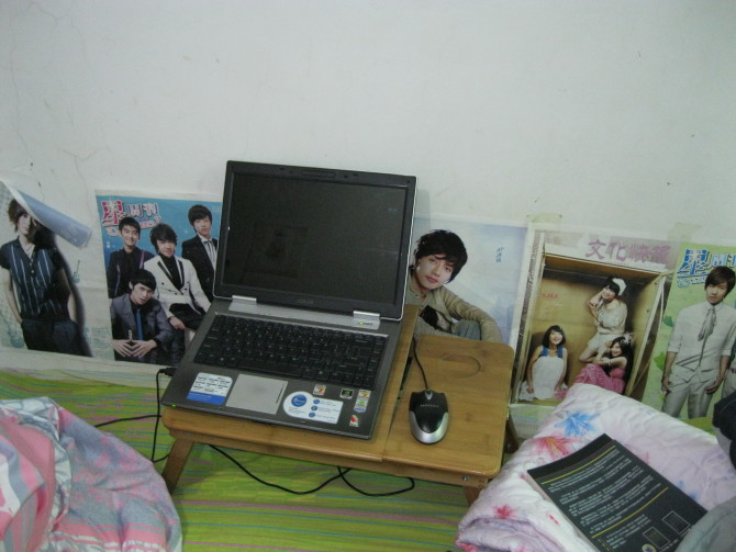 出门前照了一张，确认已装了SD卡