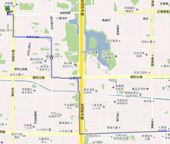 运河之旅出发 TREK朝阳公园店 - 朝阳路.JPG