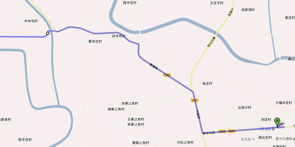 运河之旅返回 香河 - 运河堤岸.JPG