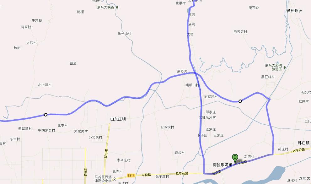 平谷赏花 北寨 - 南独乐河镇 - 330市道.JPG