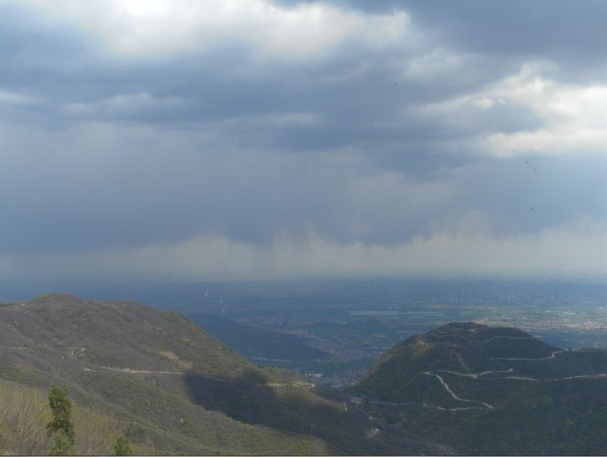 乌云就这么飘来了