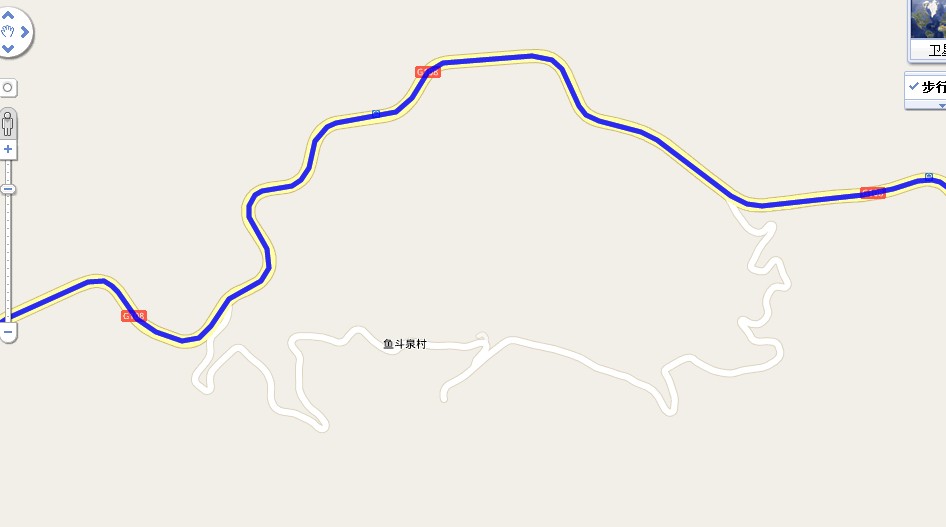 38 左边走可到鱼斗泉村补给.jpg