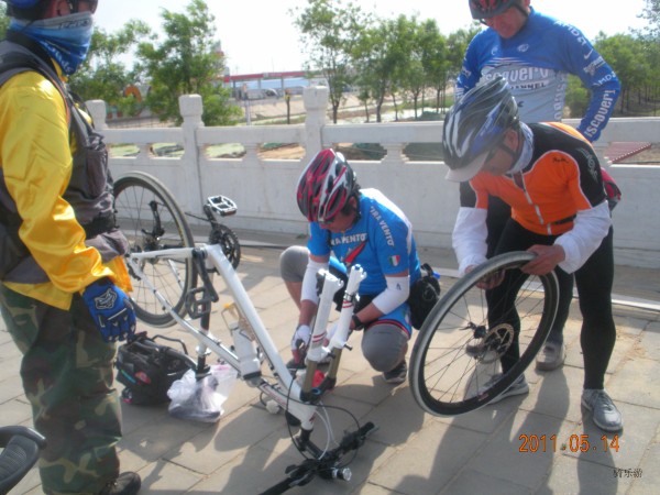 车带瘪了，居然没有找到元凶