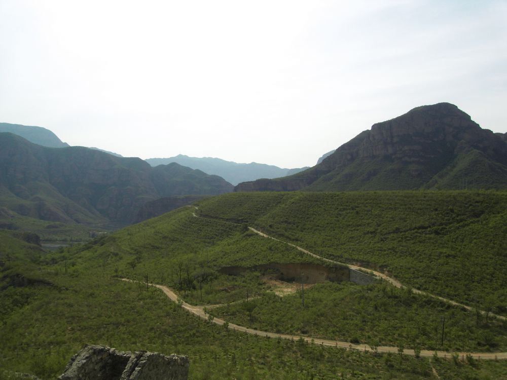 前半段走的这条路 