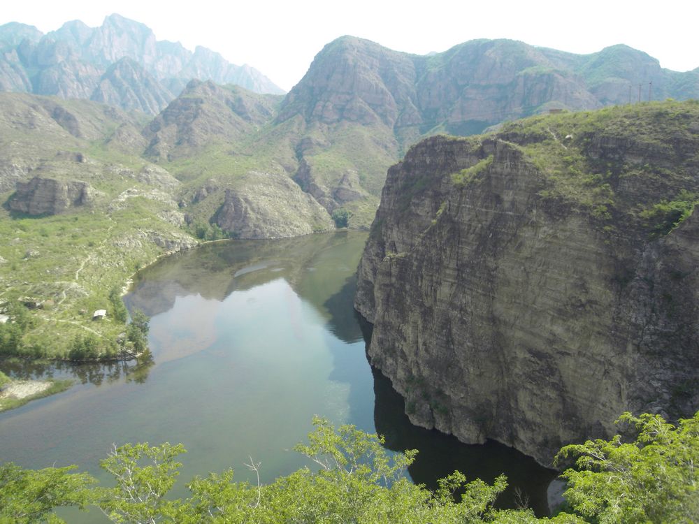 珍珠湖水库 去年是在水库里坐快艇