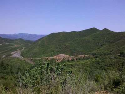 回看禅房村后的2KM坡