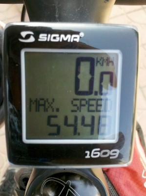 今天的最高速度