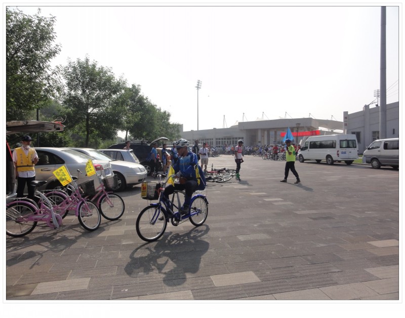 汪哥试骑键身车