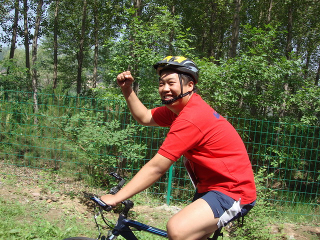 第一次出来就有专职摄影师给照相