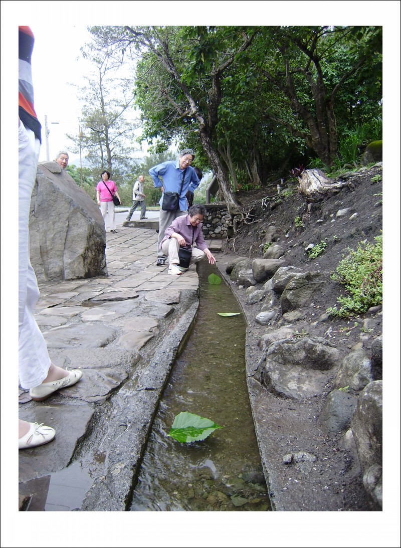 奇观水往上流