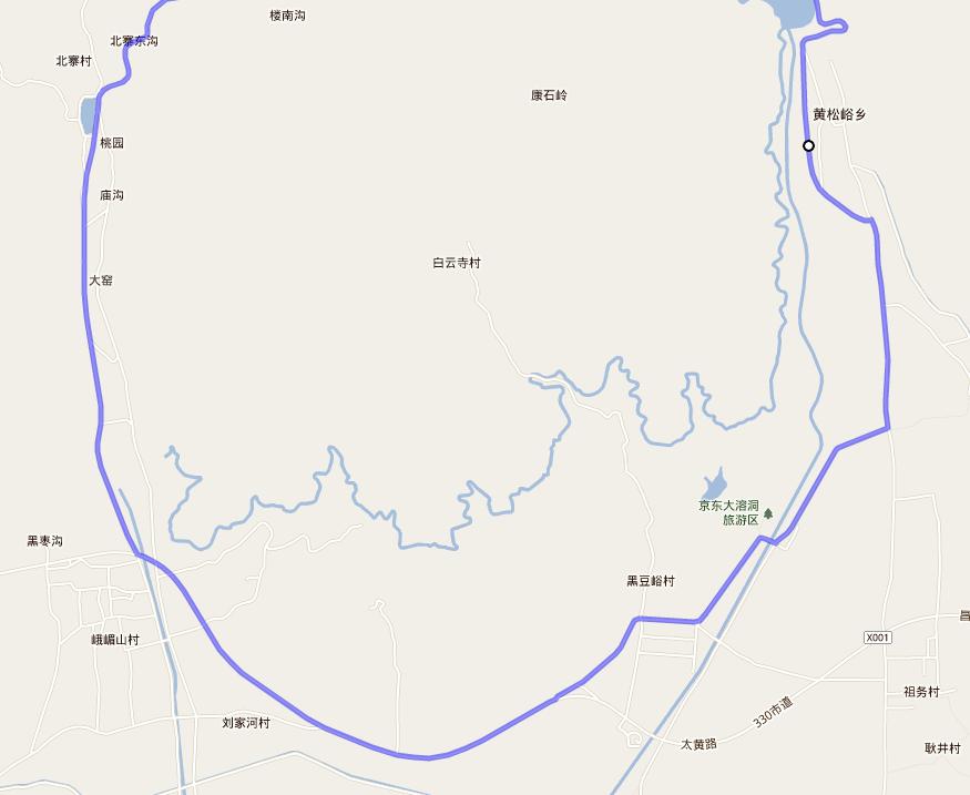 平谷 北寨 - 黄松峪水库.JPG