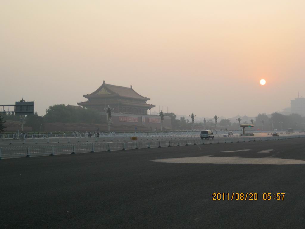 早晨的太阳很好看