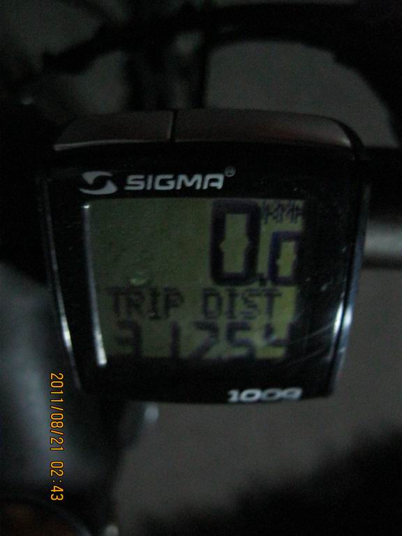 总共跑了304公里