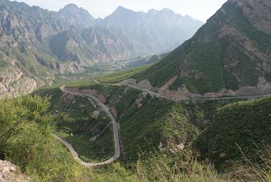 向阳口到碣石的陡坡