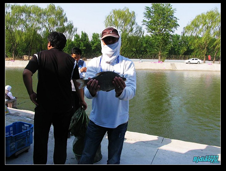 比较幸运的中了一条鲂鱼