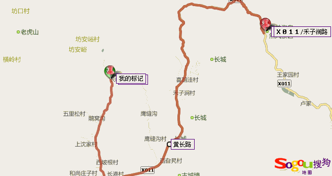 长峪城-白羊沟  22KM