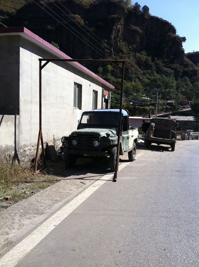 随处可见的破吉普