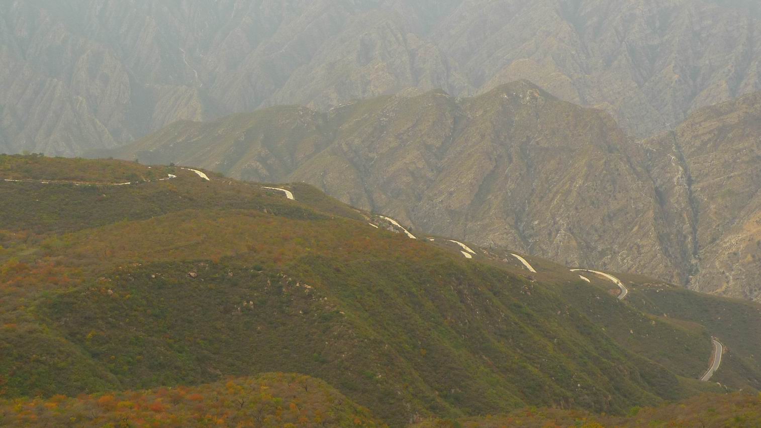 就是这么上的山