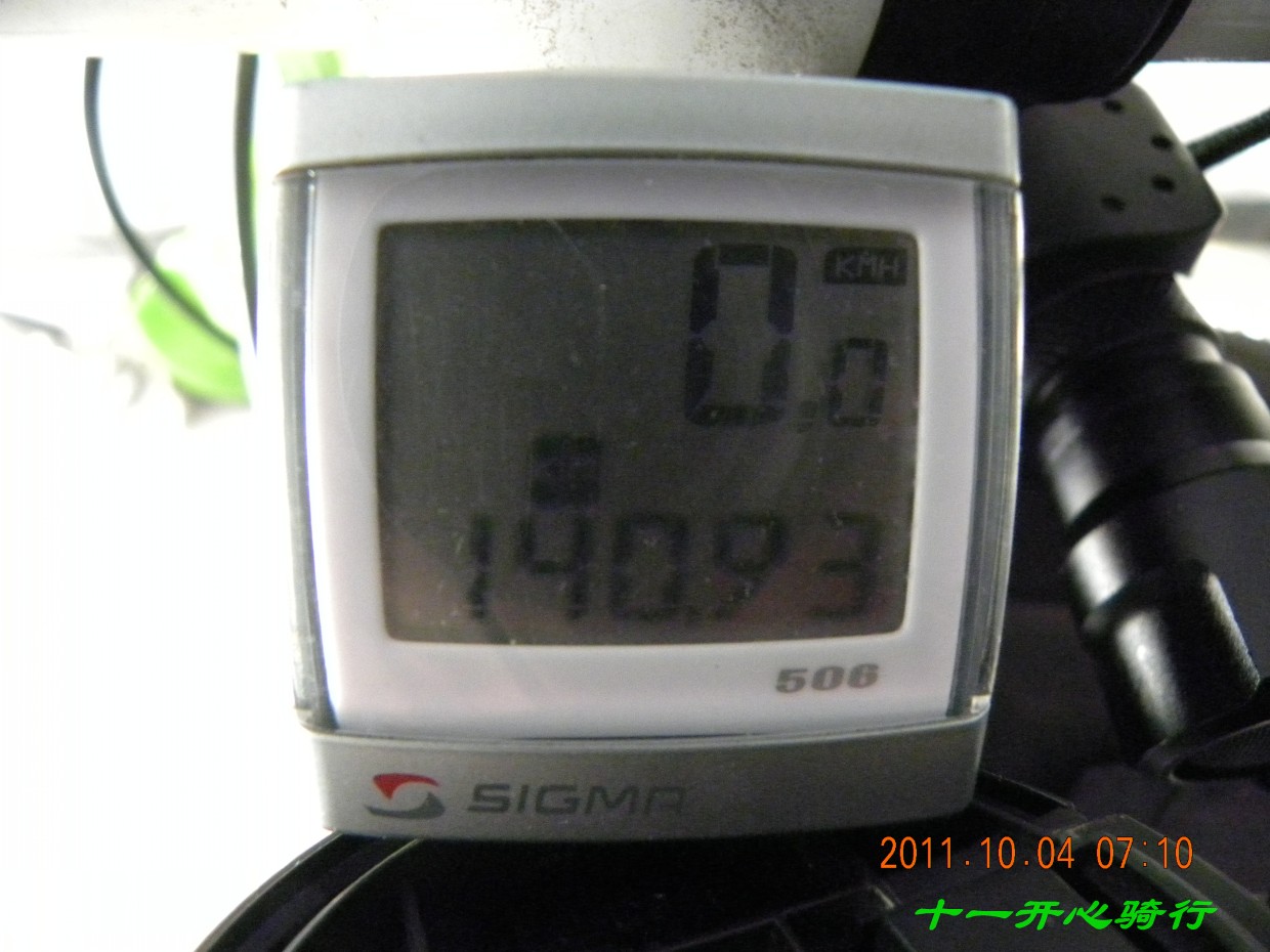 这是昨天骑行的公里数