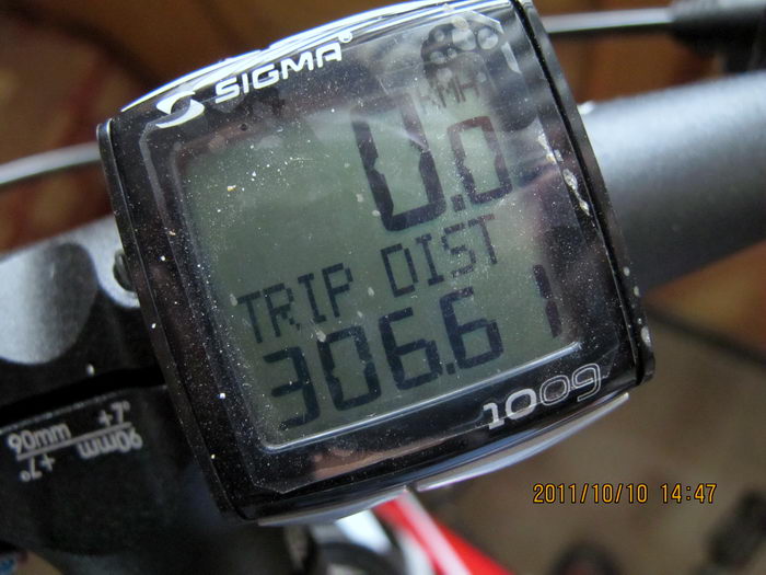 总里程，其中含了GPS害我的十几公里