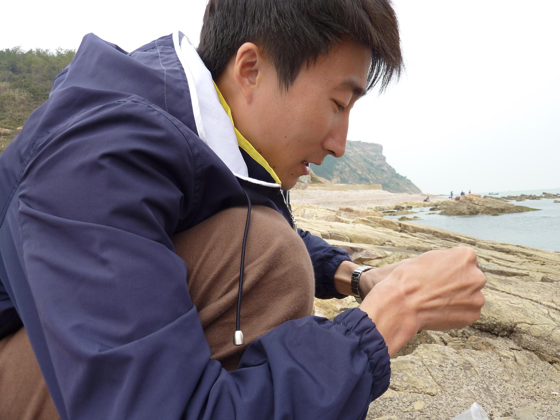 陶醉在生蠔的鮮美之中。。。