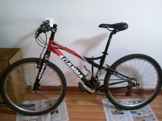 我的菜车。高中三年的坐骑~~