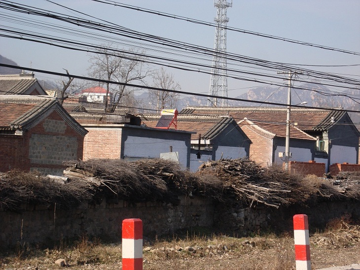 整齐的村民的家