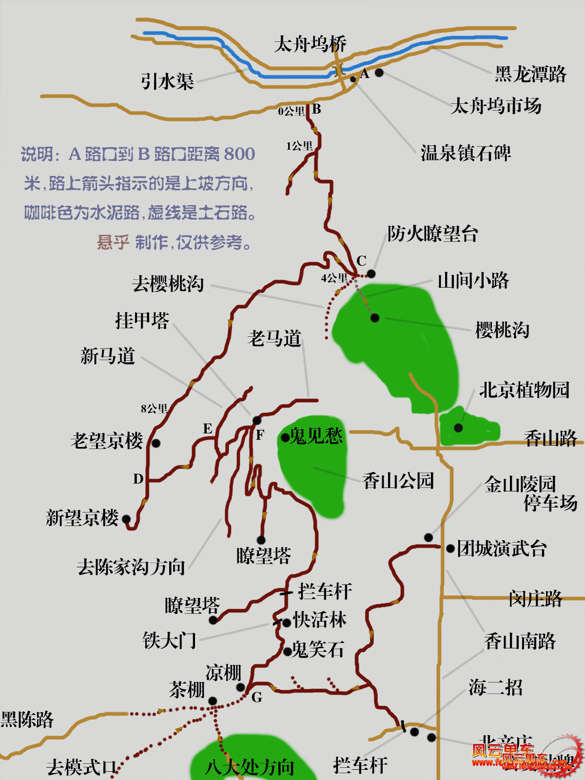 香山防火道线路图A.gif