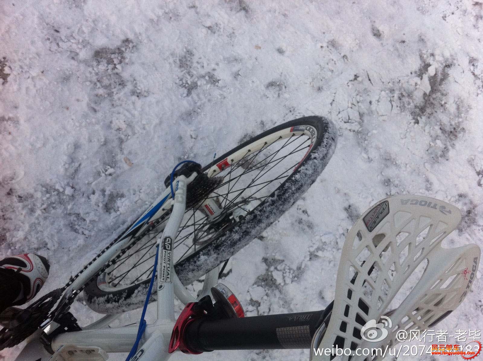 各种打滑 昨晚忘记上大齿胎了