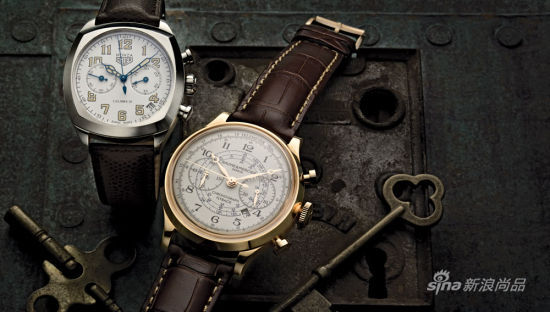 豪雅1911 Monza腕表，6500美元；名士Capeland10007，19500美元