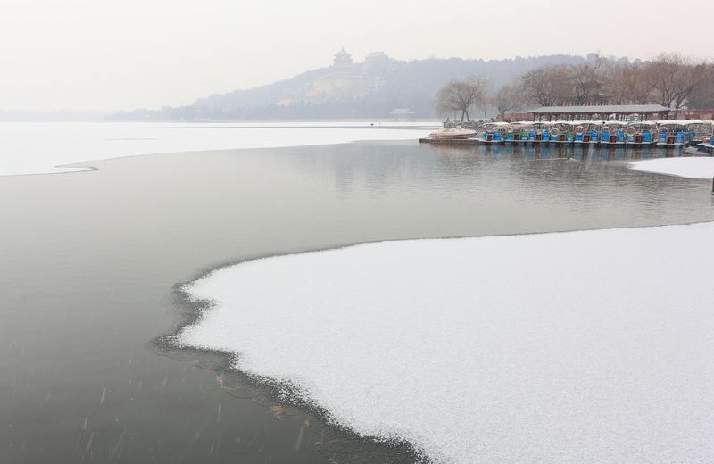 雪后颐和园