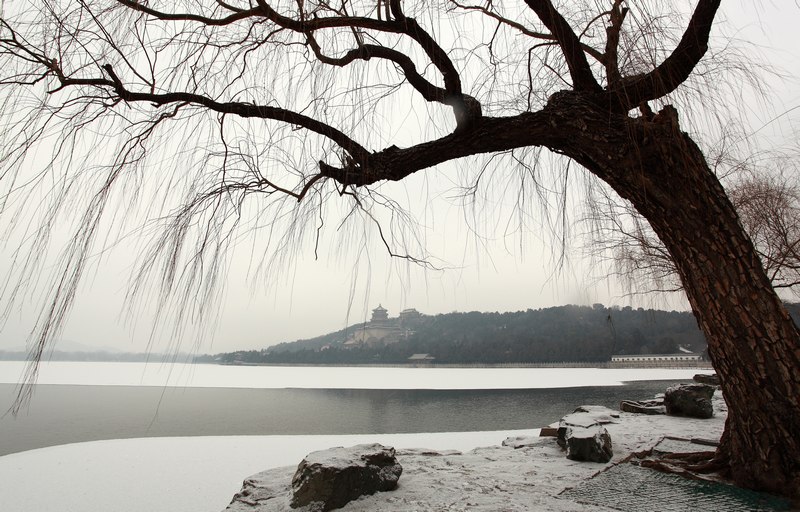 雪后颐和园