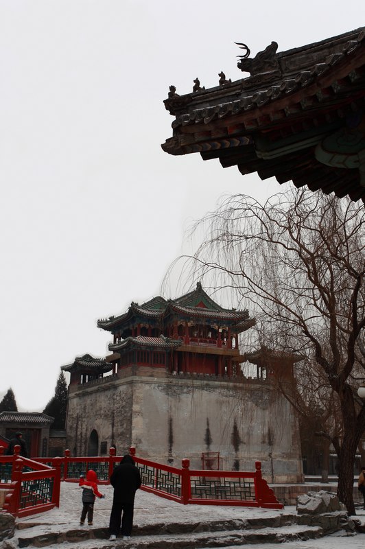雪后颐和园