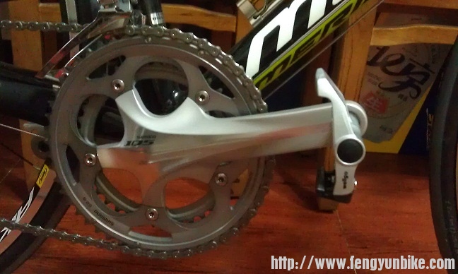 Wellgo锁踏和105牙盘