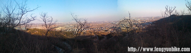 香山XC全景看北京
