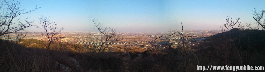 香山XC全景看北京