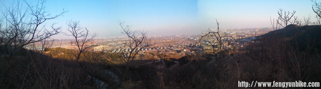 香山XC全景看北京