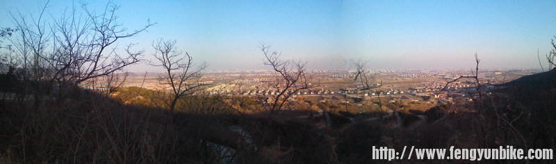 香山XC全景看北京