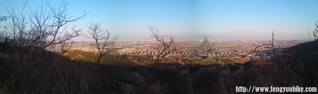 香山XC全景看北京