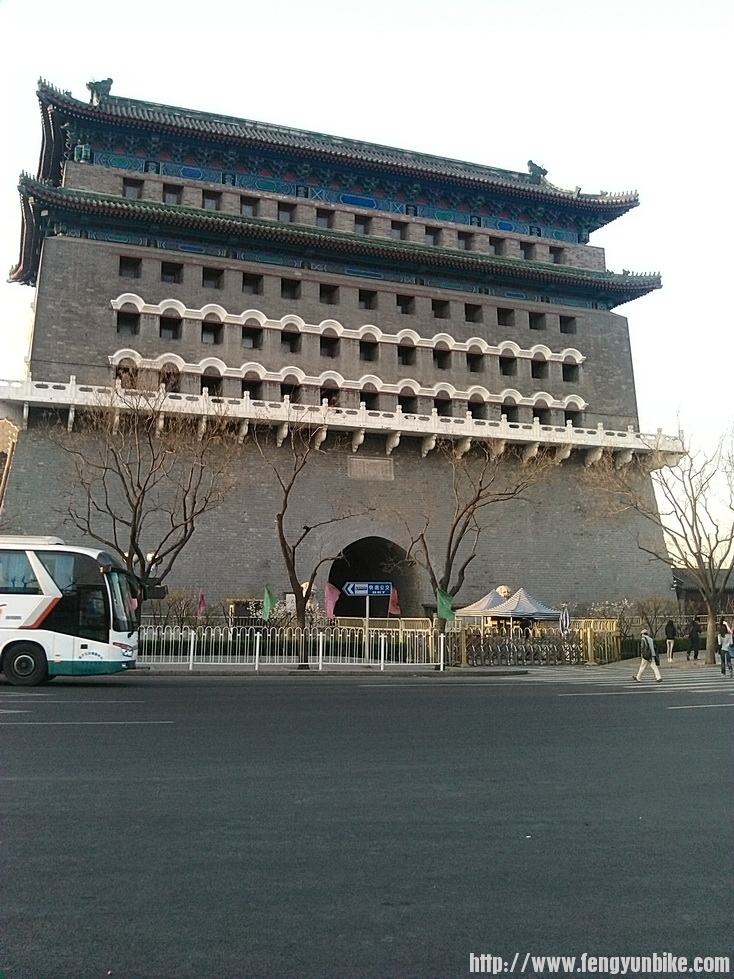 正阳门，注意那个門字儿