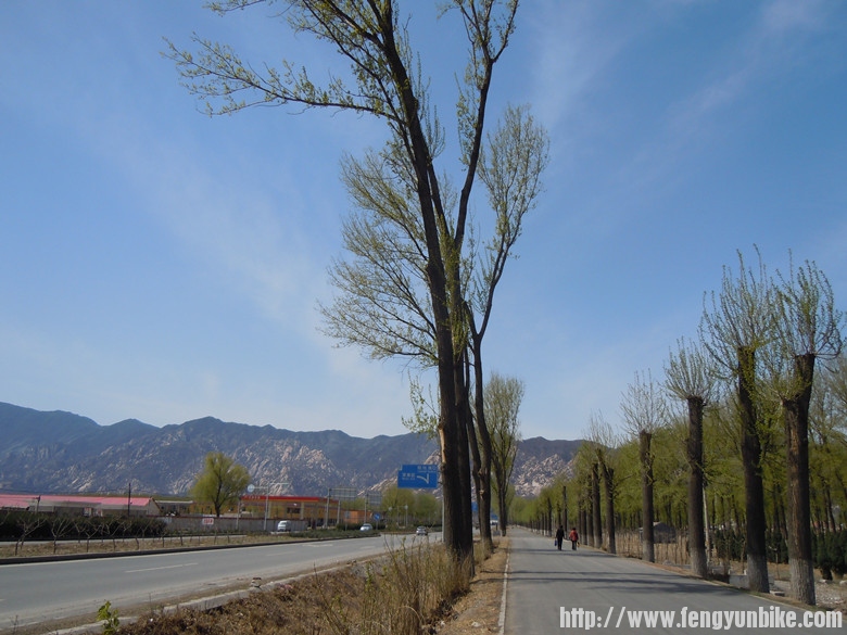 看着碧空如洗的天空