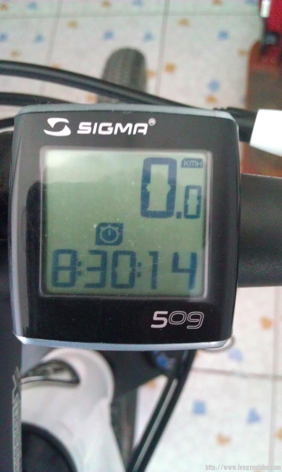 一天骑行的时间