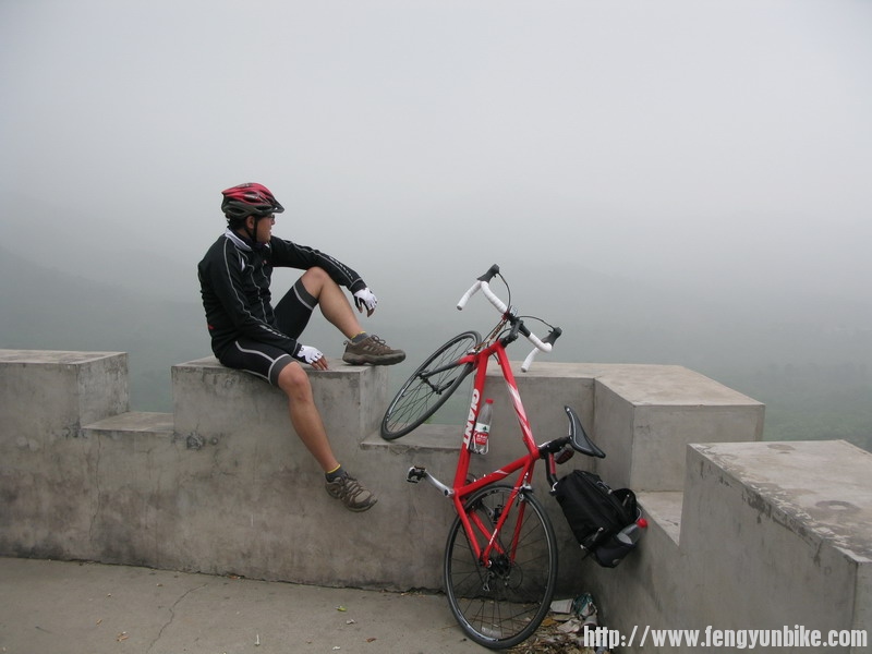 就在这一坐，车条断了，还得我折腾半天
