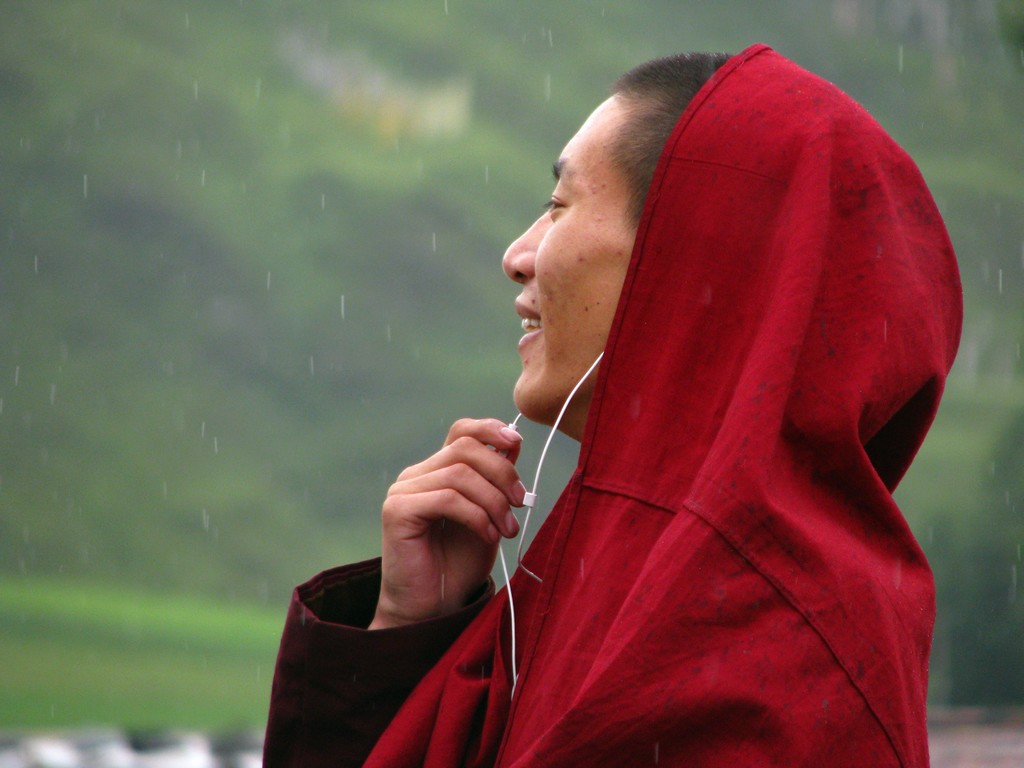 八美的年轻喇嘛