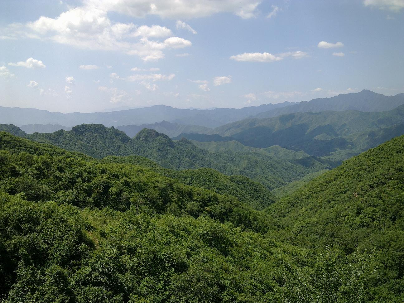 禪房坡頂不一樣的美景。
