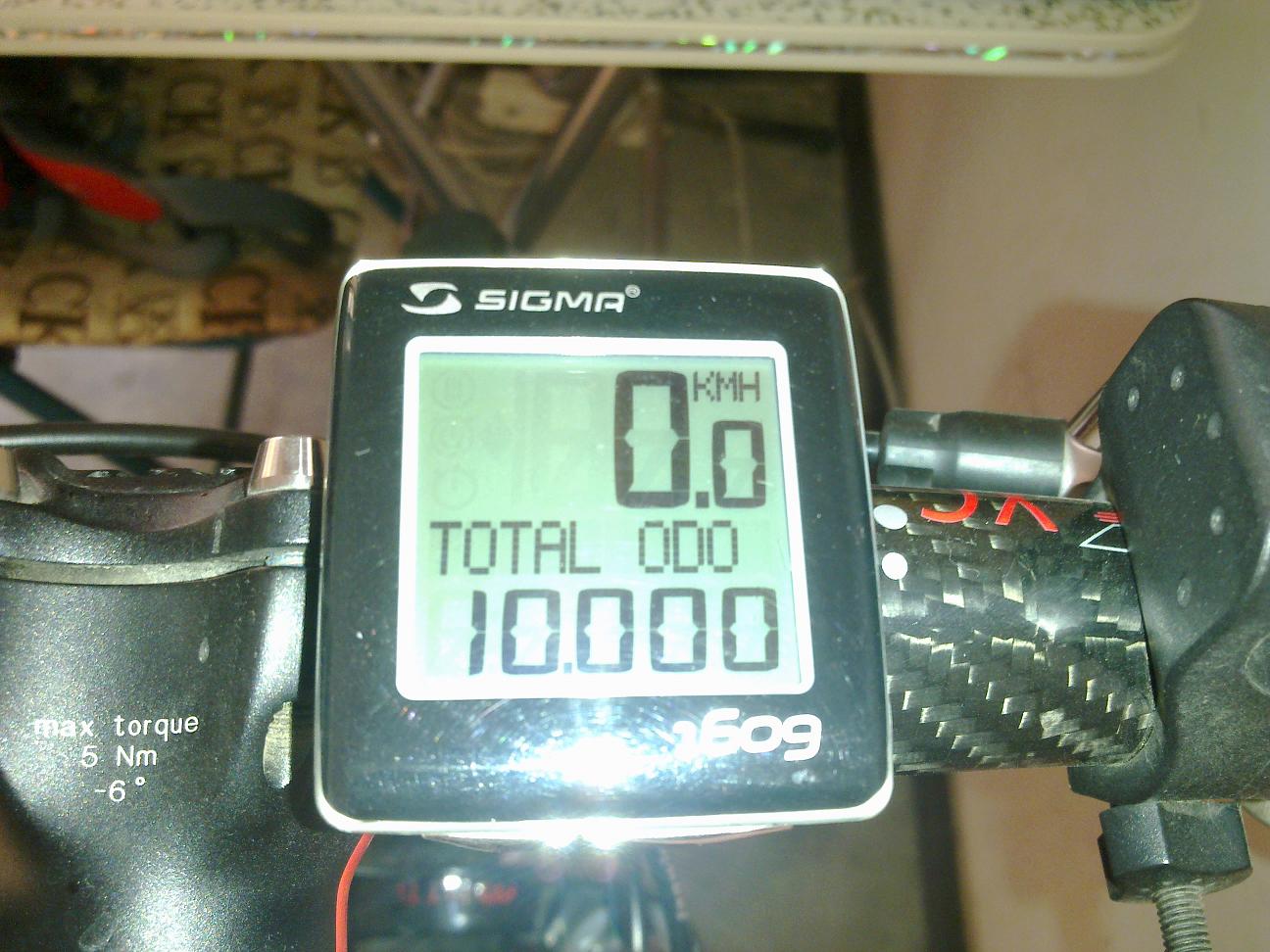 碼錶10000公里紀念！