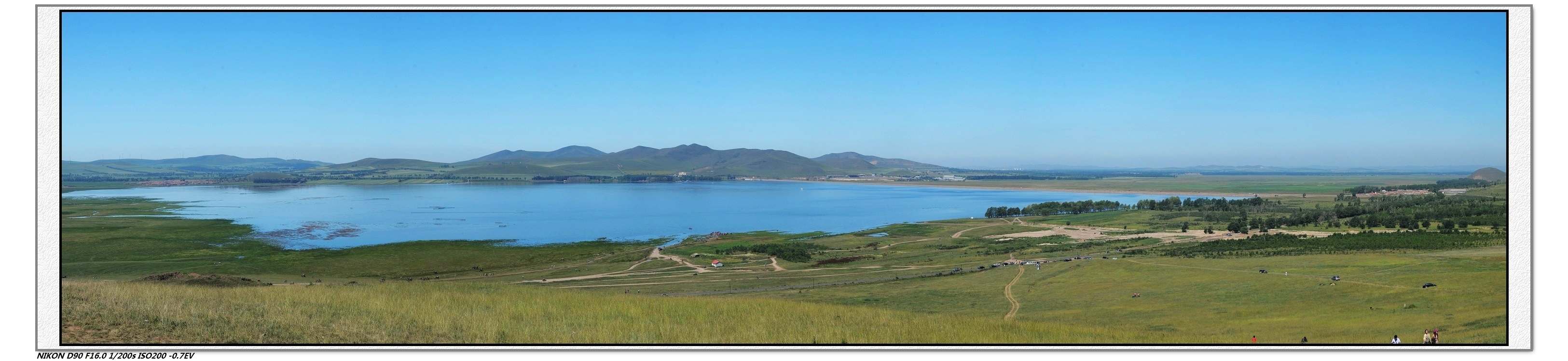 坝上闪电湖全景