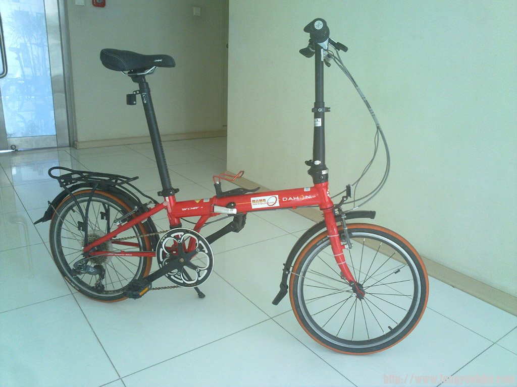 加上后架的效果