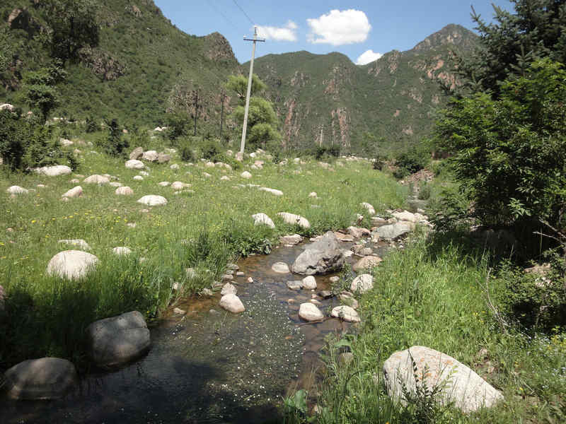 去往大海陀路上